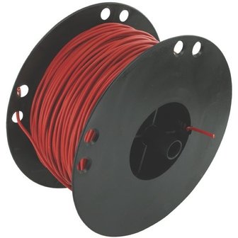 1- Aderige Elektrische draad Rood 1 x 0,75 mm&sup2; 