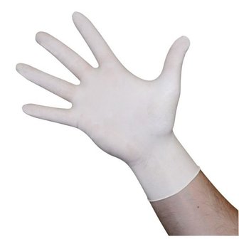Handschoen Wegwerphandschoen Latex XL, 100st.