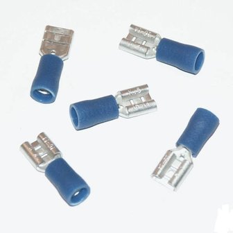 Kabelschoen, vlakschuif Blauw,542 1,5-2,5 mm&sup2;