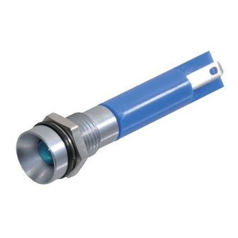 Controlelamp LED Blauw inbouw 9,5mm