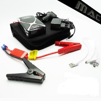Mini Jumpstarter- Lader M8000 8000mAH + LED Lamp