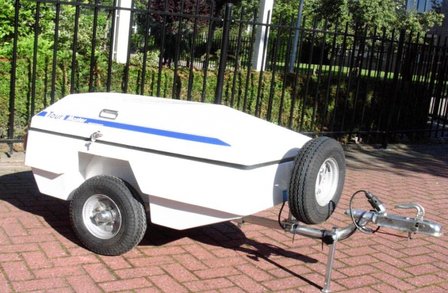 Houder Reservewiel kompleet met wiel 400x8", op Dissel