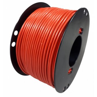 1- aderige Elektrische draad Rood 1 x 6,0 mm&sup2; 