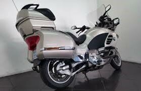 BMW K 1200 LT Trekhaak, zwart gegoeder coat, 13280135