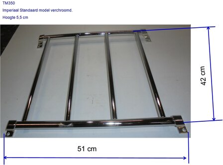 TM350 Imperiaal Standaard Chrome