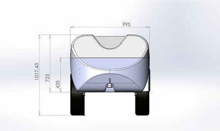 JM1000 Jumbomaster 1000Ltr.