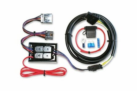 Harley aanhanger aansluit set, FLH 1997-2013 FLT 1999-2013 (05-2025) Code: 2514039020082