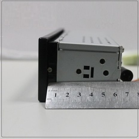 Autoradio Hidaka M101 spatwaterdicht, (USB en AUX)