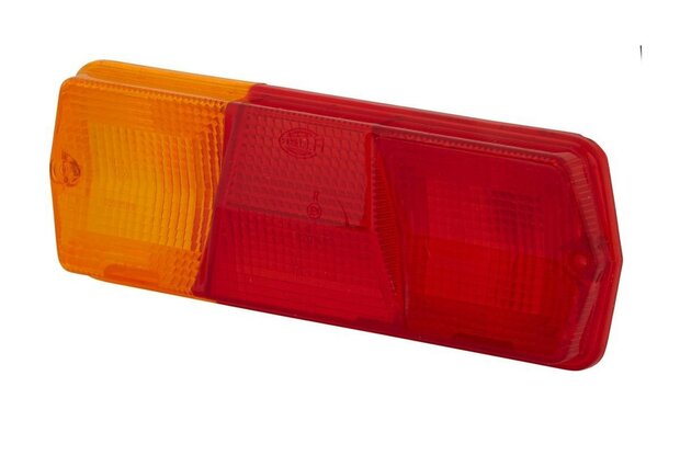 Achterlichtglas Links Hella 201x76 mm, 3-functies, o.a. EZS, LINKS