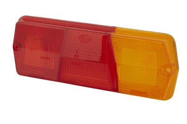 Achterlichtglas Hella 201x76 mm, 3-functies, o.a. EZS, RECHTS