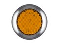 ø-145-mm-Richting--Knipperlicht-rond-Chroomrand-Oranje-LED
